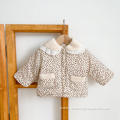 Cute Floral Quilted Warm Baby Quilted Jacket